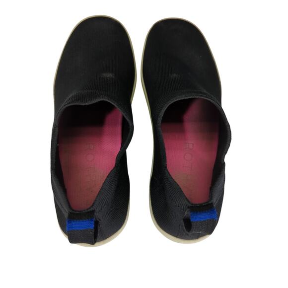 Rothy's The Chelsea Knit Ankle Boots Black‎ Women's Size 12 - Picture 6 of 7